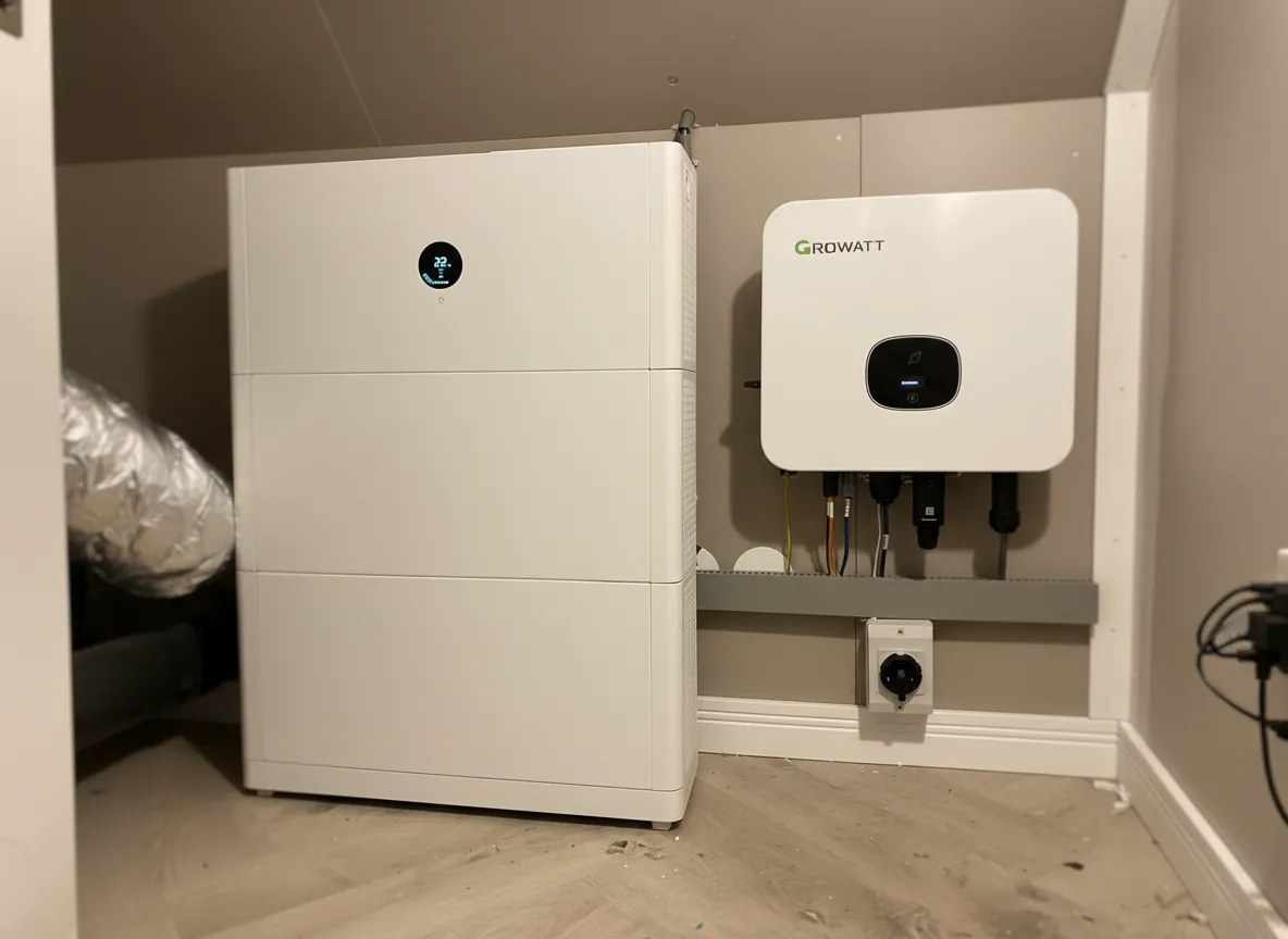 Growatt met display