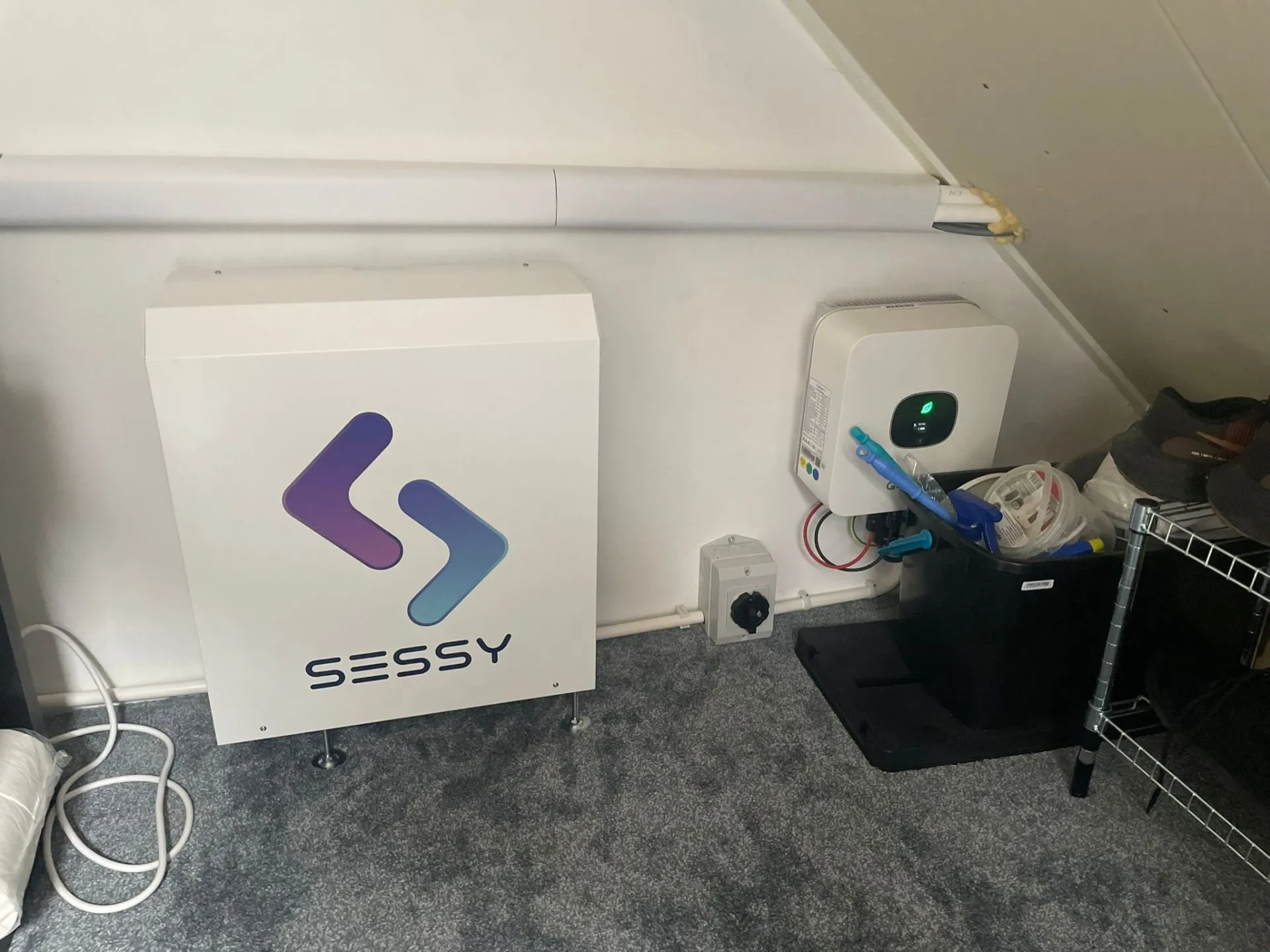 Sessy 10 kWh met omvormer