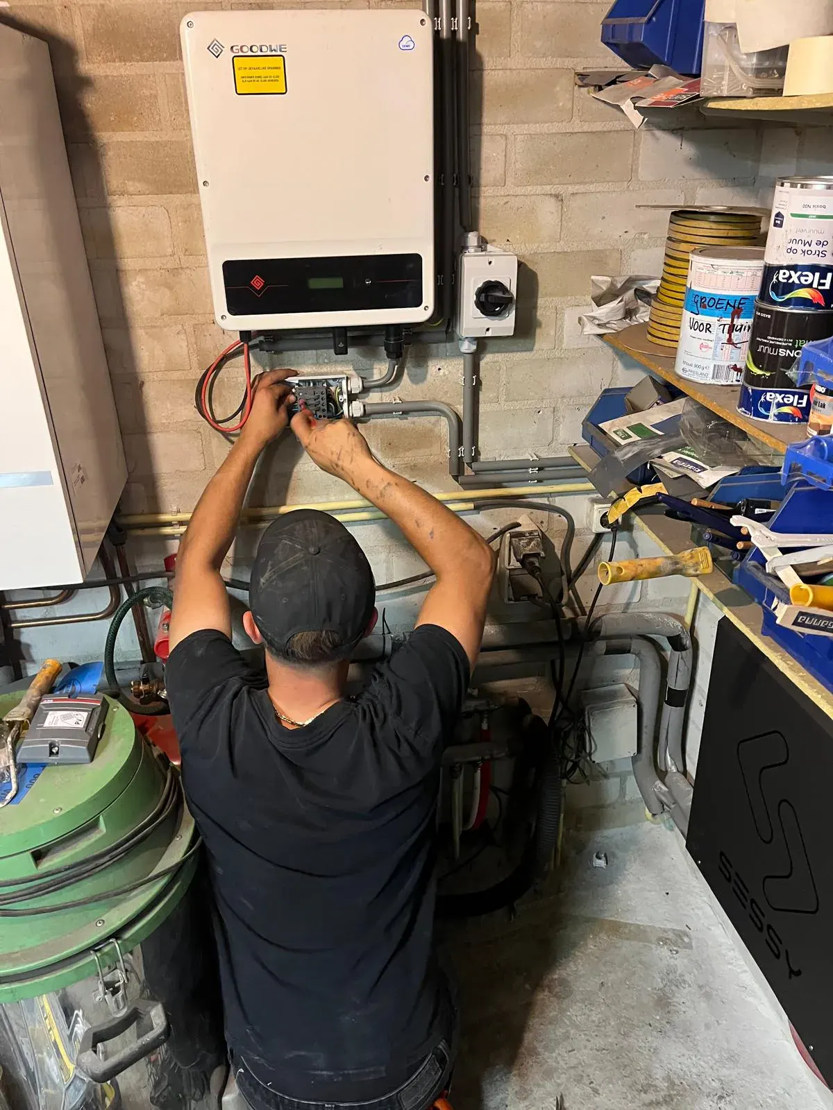 Sessy installatie door monteur