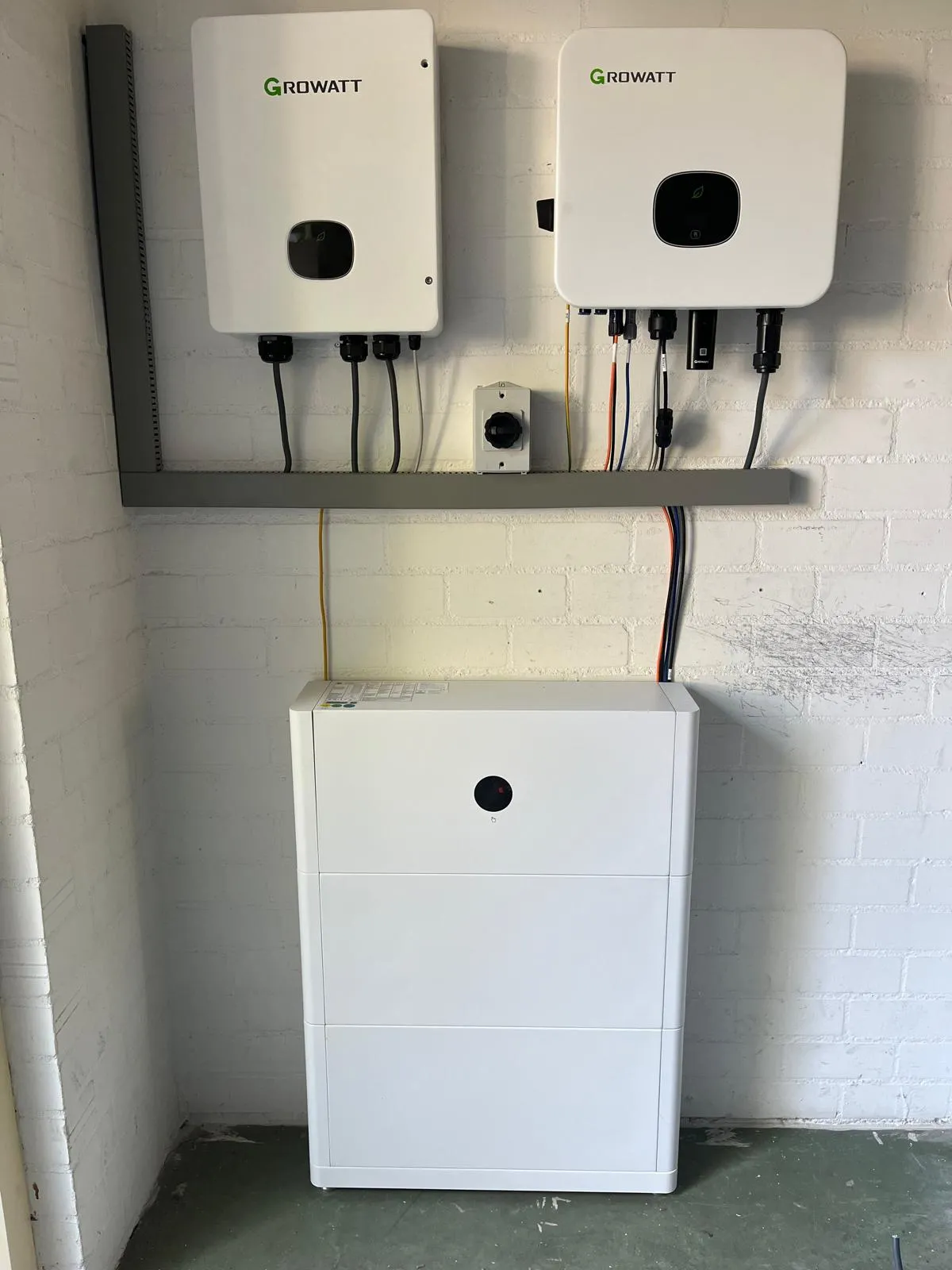 Thuisbatterij installatie 5